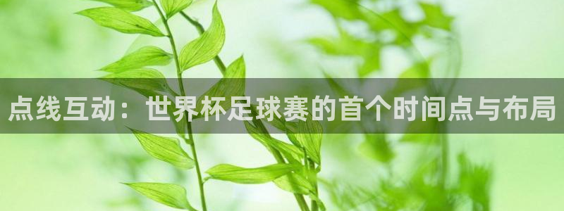 世界杯2026赛制：点线互动：世界杯足球赛的首个时间点与布局